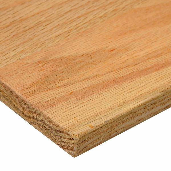 vidaXL Stair Treads 2 pcs Light Brown 120x30x2 cm Solid Oak Wood