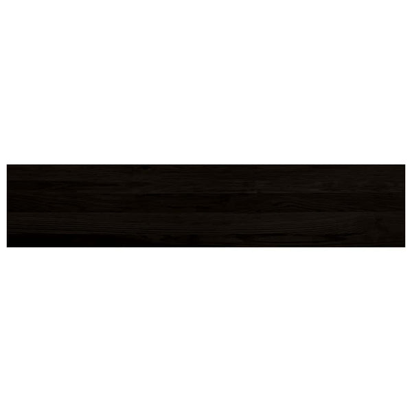 vidaXL Stair Treads 2 pcs Dark Brown 120x30x2 cm Solid Oak Wood