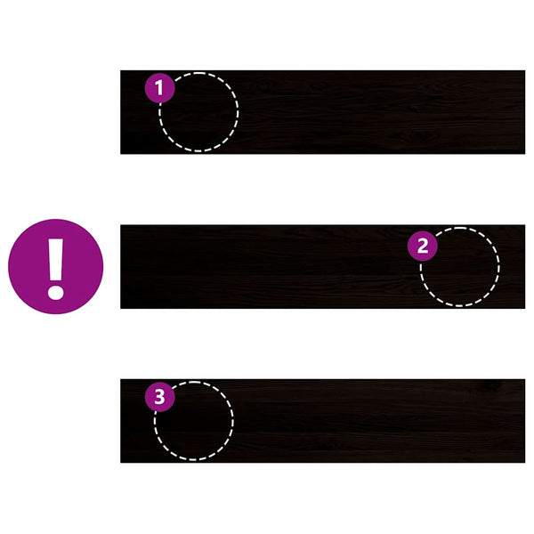 vidaXL Stair Treads 2 pcs Dark Brown 120x30x2 cm Solid Oak Wood
