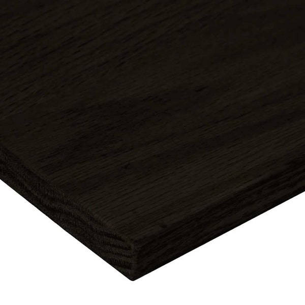 vidaXL Stair Treads 2 pcs Dark Brown 120x30x2 cm Solid Oak Wood
