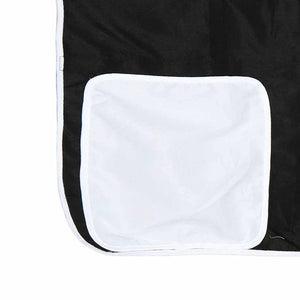 vidaXL Bunk Bed with Curtains White Black 90x200 cm Solid Pine Wood