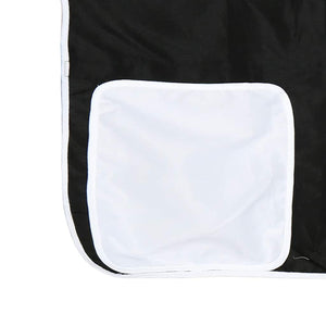 vidaXL Bunk Bed with Curtains White & Black 90x190 cm Pinewood