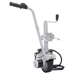 vidaXL Motorized Jockey Wheel Aluminum 12V 350W