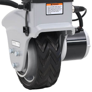 vidaXL Motorized Jockey Wheel Aluminum 12V 350W