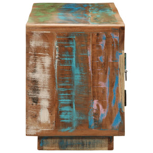 vidaXL TV Cabinet 110x30x40 cm Solid Reclaimed Wood