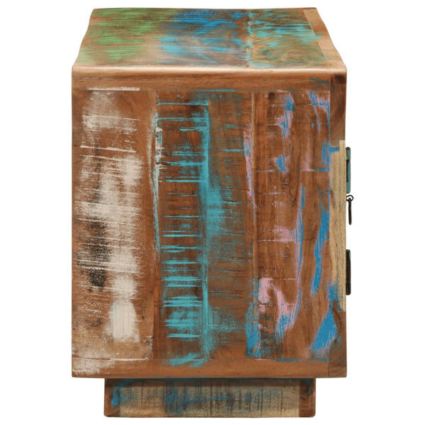 vidaXL TV Cabinet 110x30x40 cm Solid Reclaimed Wood