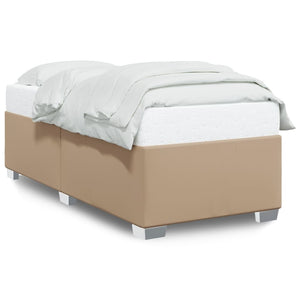 Bettgestell Cappuccino 90x200 cm Kunstleder