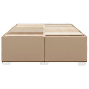 Bettgestell Cappuccino 140x190 cm Kunstleder