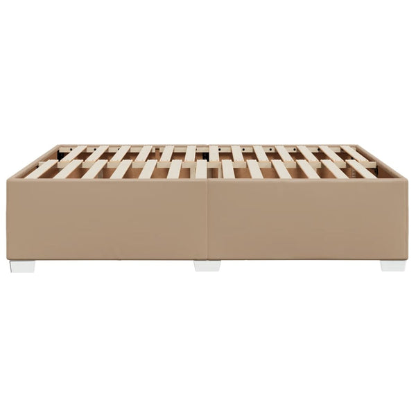 Bettgestell Cappuccino 140x190 cm Kunstleder