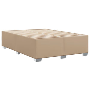 Bettgestell Cappuccino 140x190 cm Kunstleder