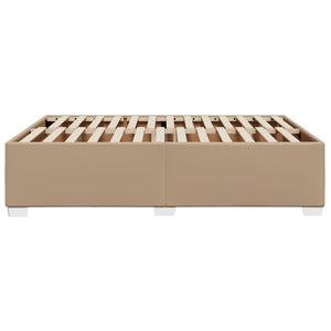 Bettgestell Cappuccino 140x200 cm Kunstleder