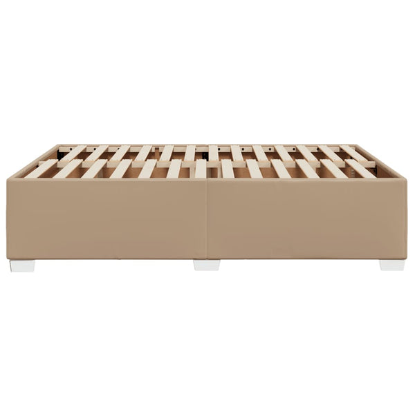Bettgestell Cappuccino 140x200 cm Kunstleder