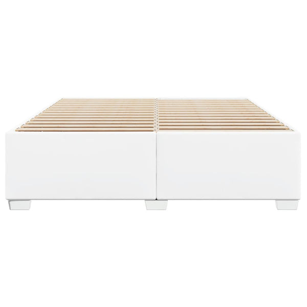 vidaXL Bed Frame White 180x200 cm Faux Leather