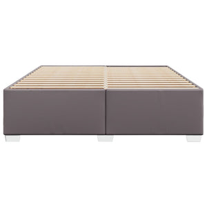 vidaXL Bed Frame Grey 180x200 cm Faux Leather
