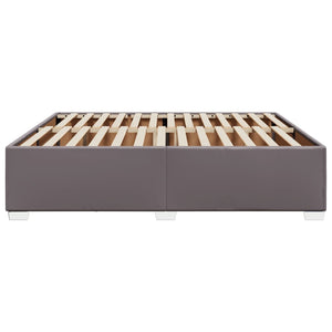 vidaXL Bed Frame Grey 180x200 cm Faux Leather