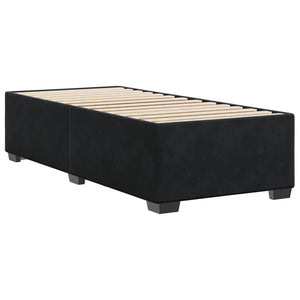 vidaXL Bed Frame Black 80x200 cm Velvet