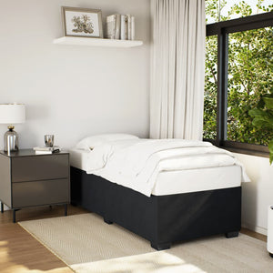 vidaXL Bed Frame Black 80x200 cm Velvet