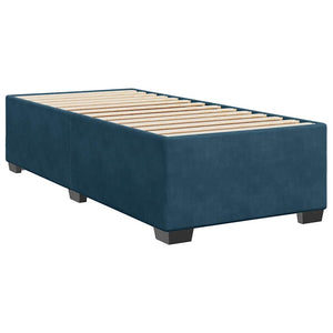 vidaXL Bed Frame Blue 80x200 cm Velvet