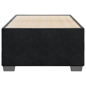 vidaXL Bed Frame Black 90x190 cm Velvet