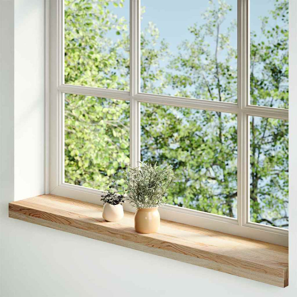Eiche Fensterbänke Massivholz 100x15 cm, 2er Set