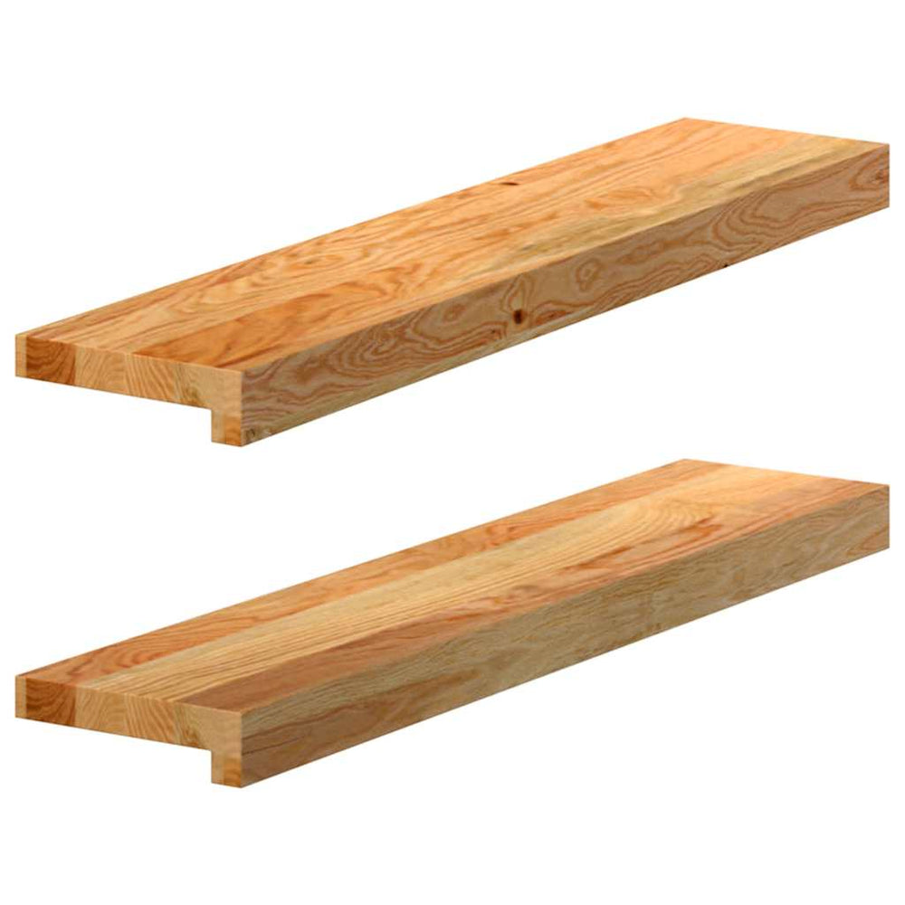 Eiche Fensterbänke 70x15 cm, 2er Set