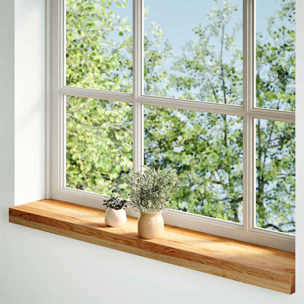 Eiche Fensterbänke, 90cm, 2er Set