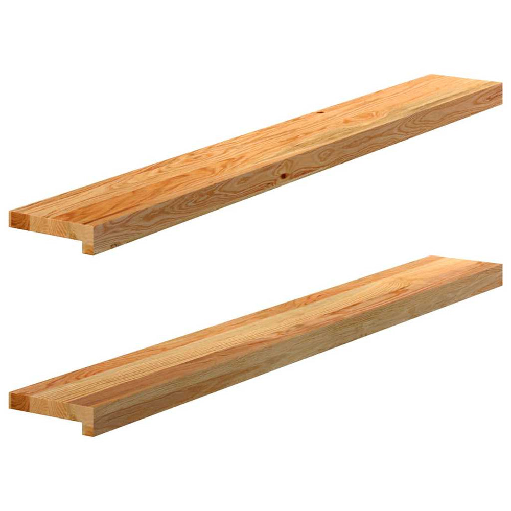 Eiche Fensterbänke, 120 cm, 2er Set
