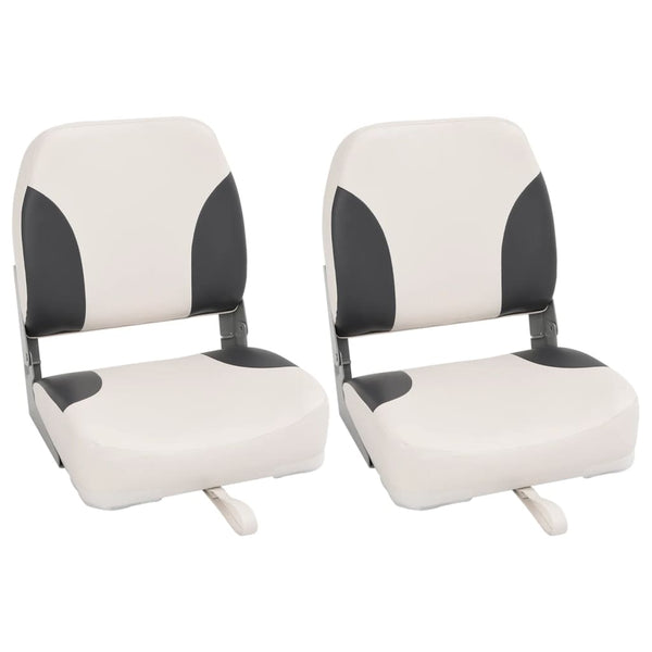 vidaXL Boat Seats 2 pcs. High Backrest Foldable 41x36x48 cm