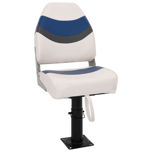 vidaXL 2-Piece Foldable Boat Seat Set High Back