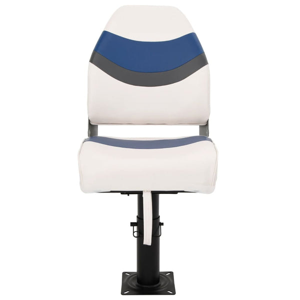 vidaXL 2-Piece Foldable Boat Seat Set High Back