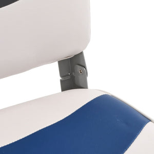 vidaXL 2-Piece Foldable Boat Seat Set High Back