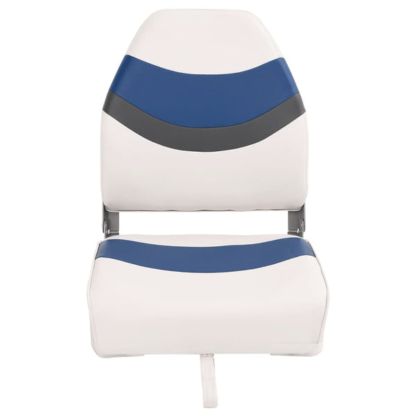 vidaXL Boat Seats 2 pcs. High-Back Folding 44x38x55 cm