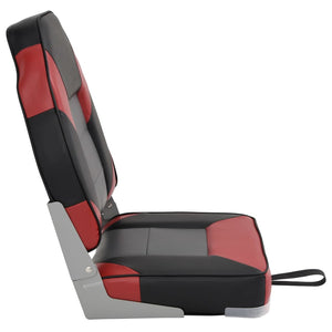 vidaXL 4-Piece Foldable Boat Seat Set High Backrest