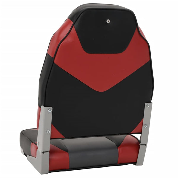 vidaXL 4-Piece Foldable Boat Seat Set High Backrest
