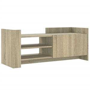 vidaXL TV Cabinet Sonoma Oak 100x35x40 cm Engineered Wood