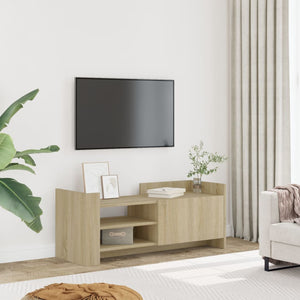 vidaXL TV Cabinet Sonoma Oak 100x35x40 cm Engineered Wood