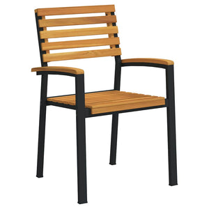 Schwarze Akazie Garten Essgruppe 3-teilig