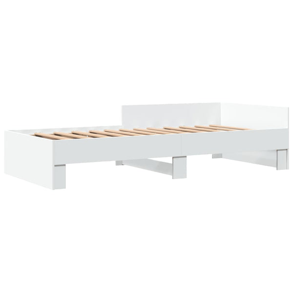 Bettgestell Weiß 100x200 cm