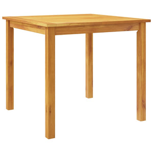 vidaXL 3-piece Garden Dining Set 85x85x74 cm Solid Acacia Wood