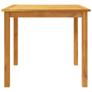 vidaXL 3-piece Garden Dining Set 85x85x74 cm Solid Acacia Wood