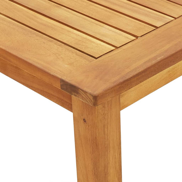 vidaXL 3-piece Garden Dining Set 85x85x74 cm Solid Acacia Wood