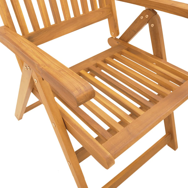 vidaXL 3-piece Garden Dining Set 85x85x74 cm Solid Acacia Wood