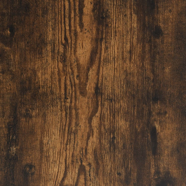 vidaXL Bookshelf Smoked Oak 80x31x169 cm Engineered Wood
