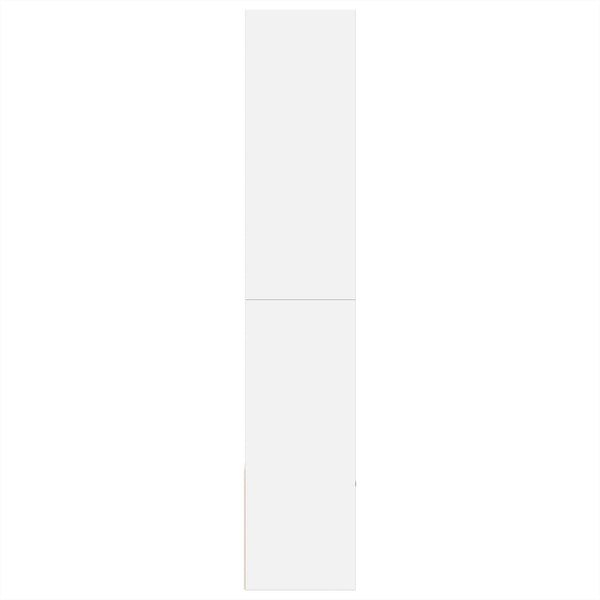 vidaXL Bookcase White 100x36x189 cm Engineered Wood