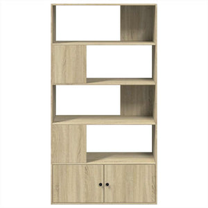 vidaXL Sonoma Oak Bookcase 100x36x189 cm Engineered Wood
