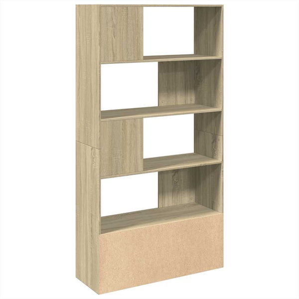 vidaXL Sonoma Oak Bookcase 100x36x189 cm Engineered Wood