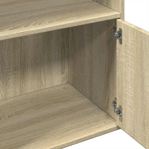 vidaXL Sonoma Oak Bookcase 100x36x189 cm Engineered Wood