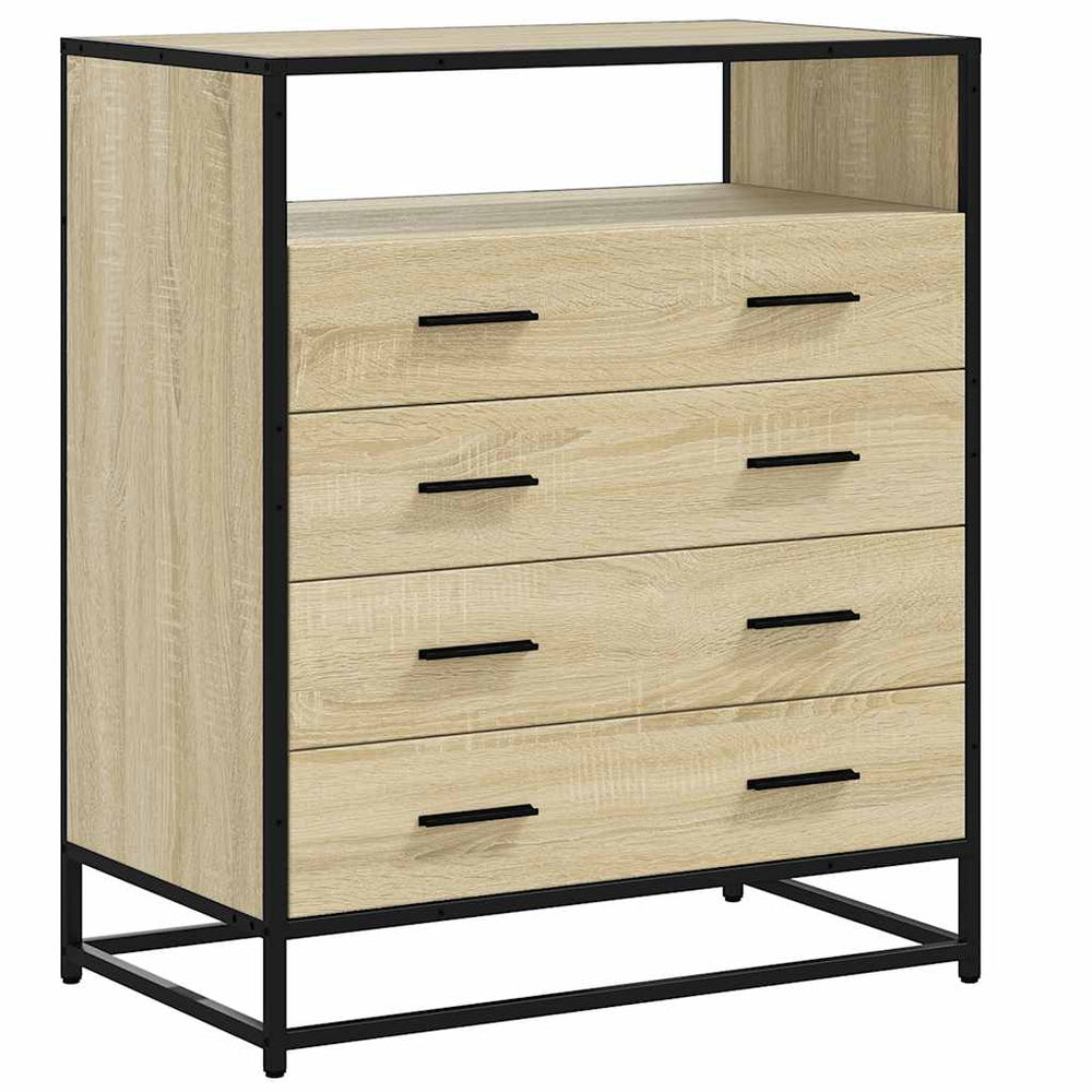 Schubladenschrank Sonoma-Eiche 70 cm
