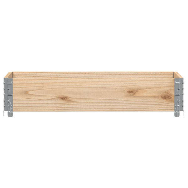 vidaXL Planter 100x50 cm Solid Pine Wood