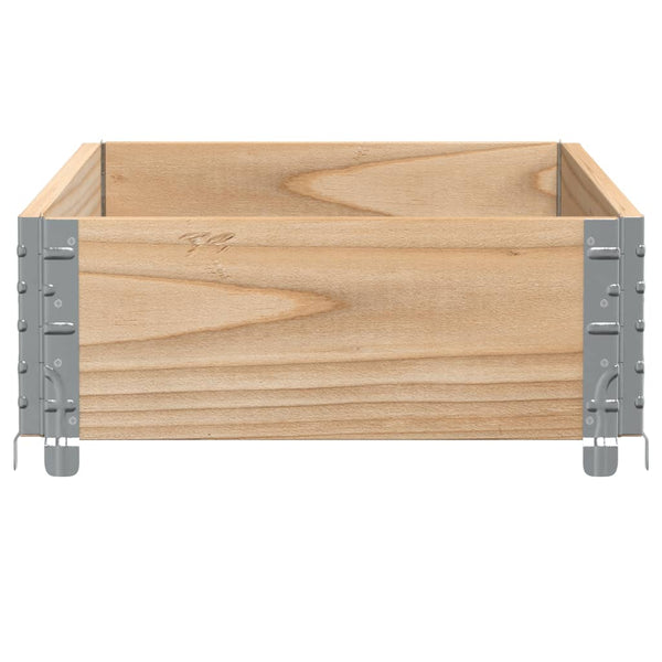 vidaXL Planter 100x50 cm Solid Pine Wood